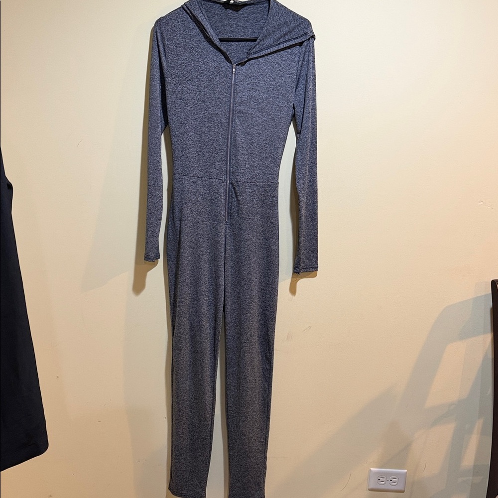 Women's CHICME Gray Athletic Jumpsuit